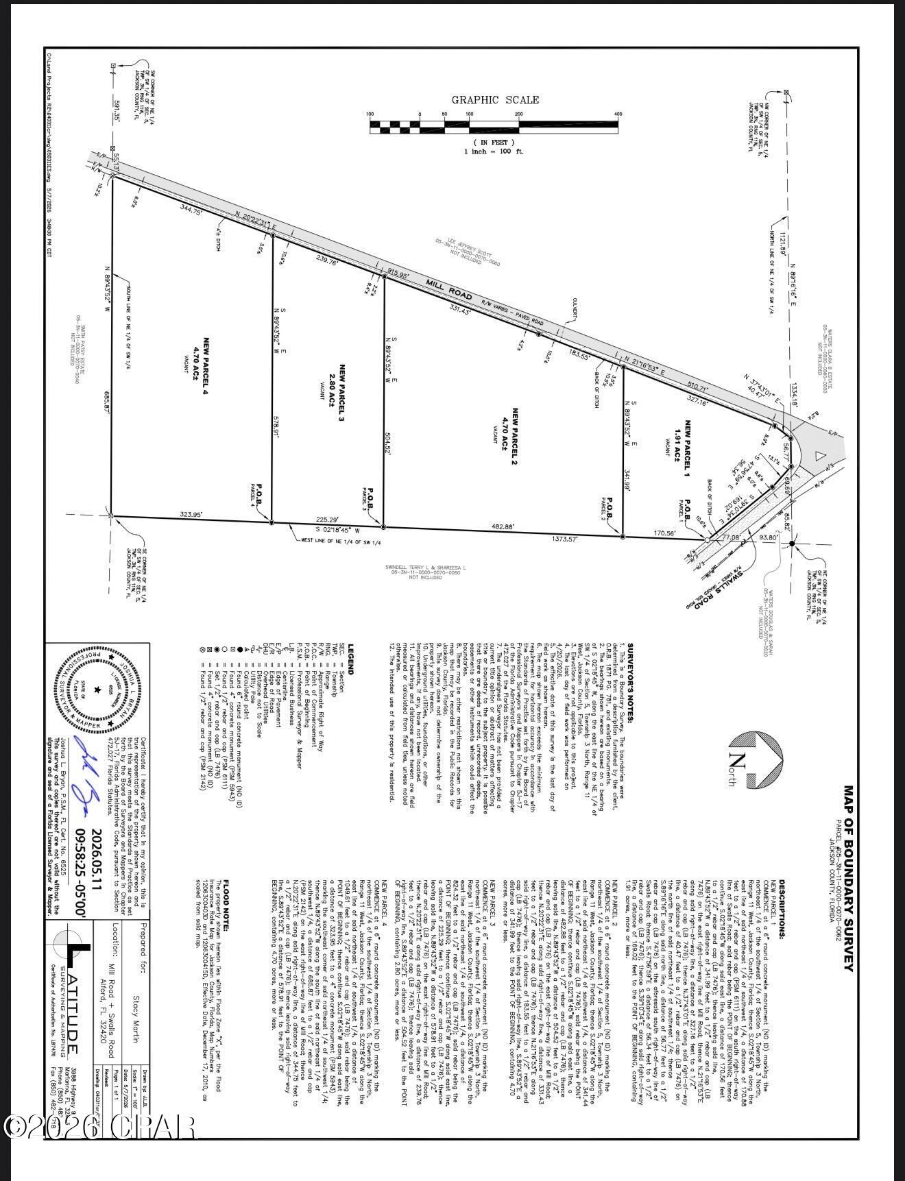 TBD Mill Road, Alford, FL 32420