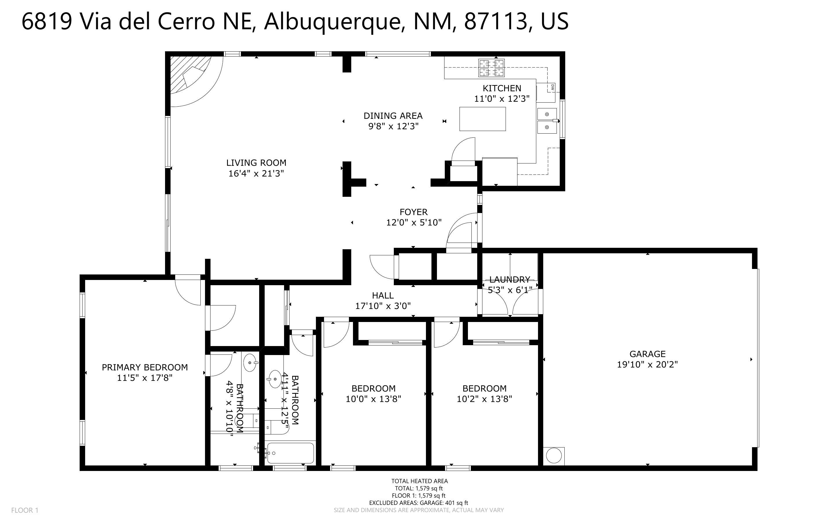 Homes for sale in Albuquerque, NM | 6819 Via Del Cerro Ne, Albuquerque, NM 87113 | MLS# 1103722