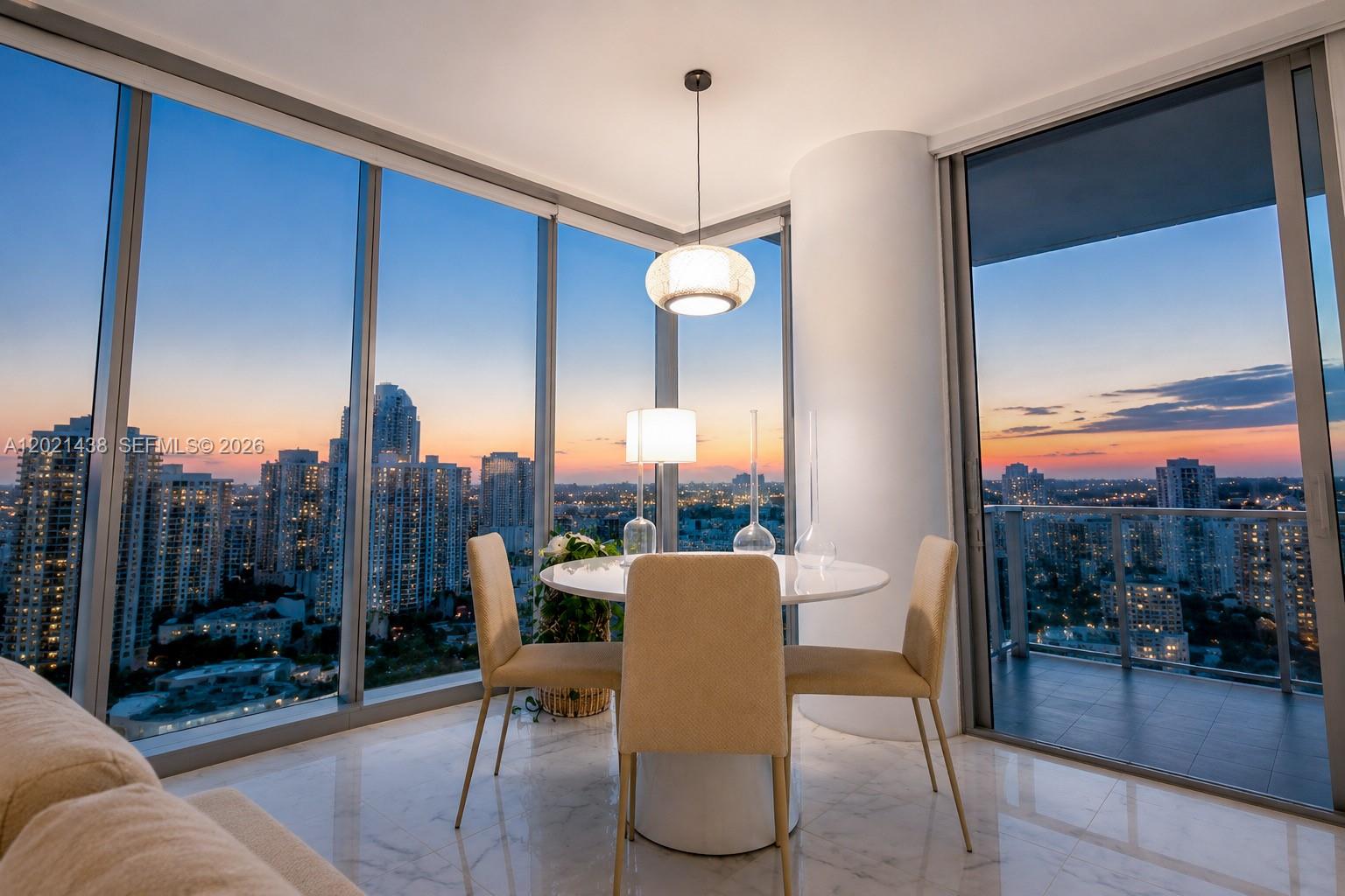 Best priced unit in the building, perfect as a primary residence or investment opportunity, this fully furnished residence at Missoni Baiais is truly move-in ready, while also offering an attractive CAP rate for investors seeking strong rental potential. Fully furnished 2-bedroom, 2-bathroom corner unit on the 21st floor of Missoni Baia, with Biscayne Bay and city views. Floor-to-ceiling 10-foot windows, marble floors, italian custom made closets and black out automated blinds throughout. The Italkraft kitchen comes fully equipped with Wolf and Subzero appliances and a wine cooler. Hidden-hinge doors and frameless hallway doors create a clean, seamless interior. The residence opens to a spacious balcony with panoramic city and bay views. Residents enjoy resort-style amenities, including an infinity-edge pool, spa, fitness center, social lounge, game room, tennis court, movie theater and much more. Located in Edgewater with direct access to The Design District, Wynwood, Brickell, Miami Beach, and Miami International Airport.