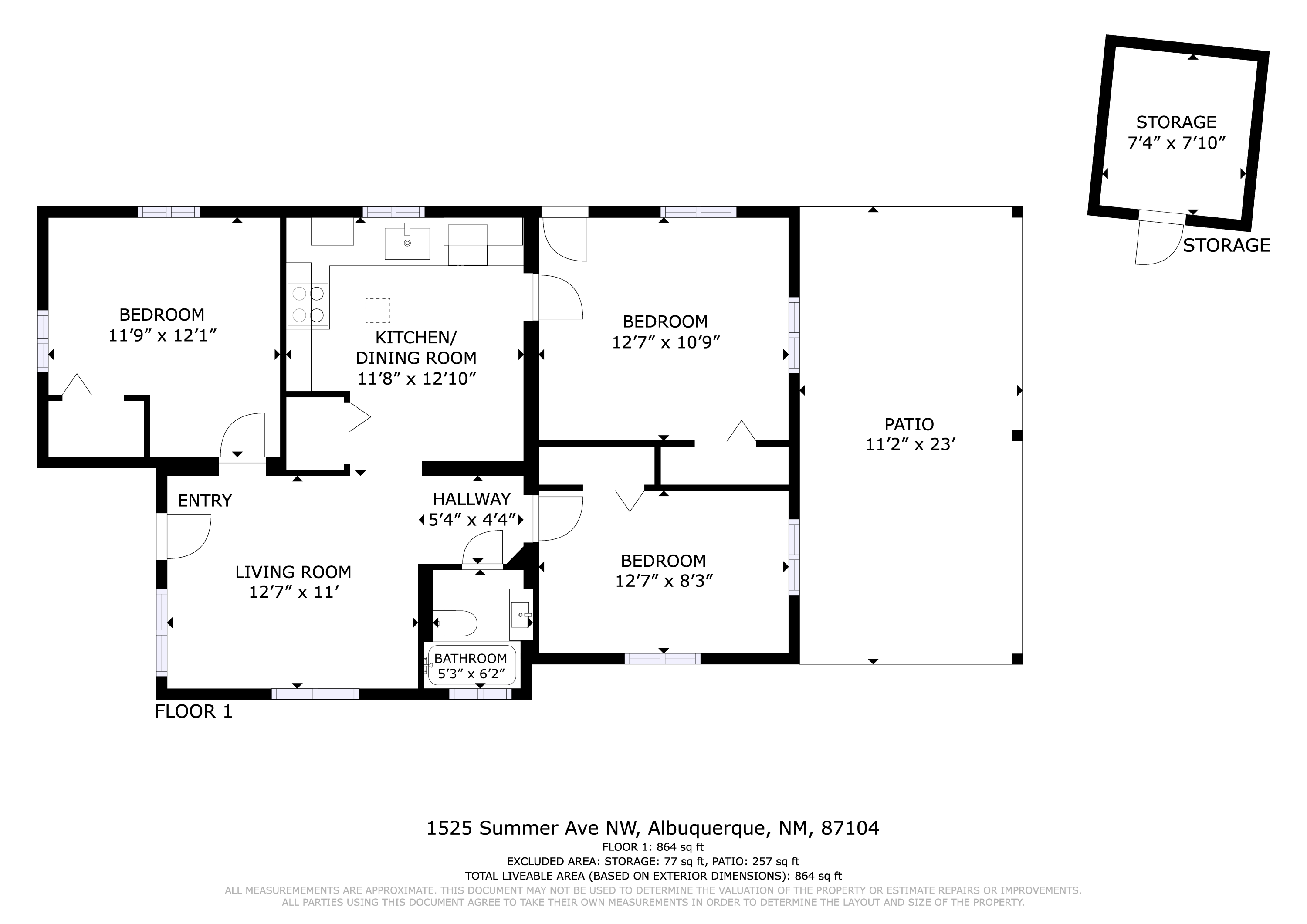 Homes for sale in Albuquerque, NM | 1525 Summer Ave Nw, Albuquerque, NM 87104 | MLS# 1103995