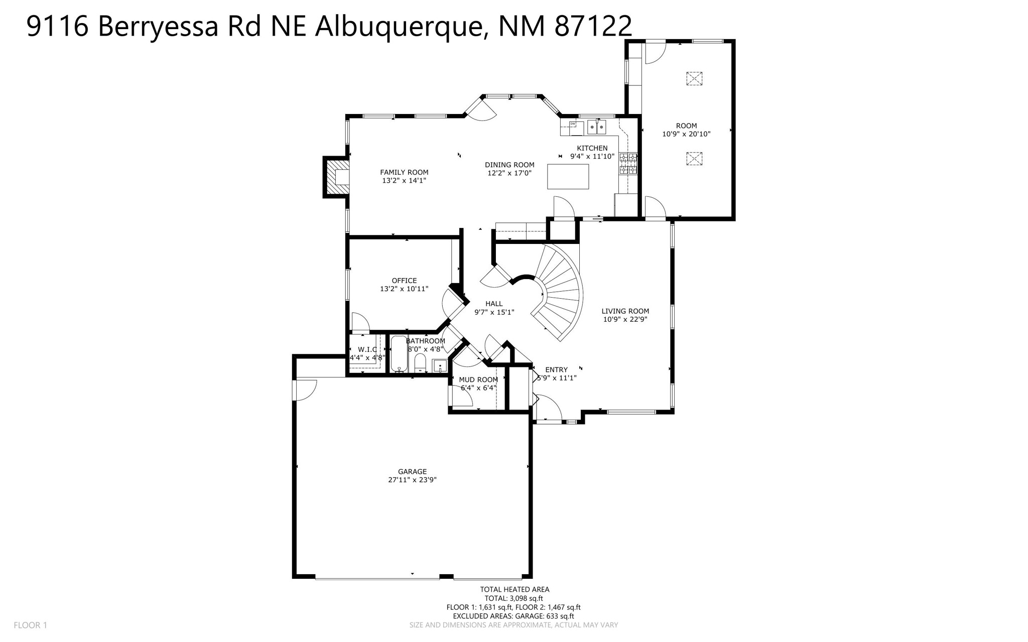 Homes for sale in Albuquerque, NM | 9116 Berryessa Rd Ne, Albuquerque, NM 87122 | MLS# 1104236