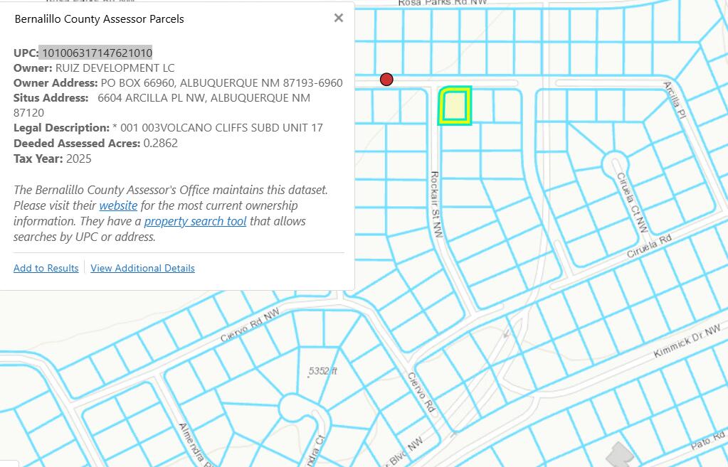 Photo 5 —  4 Lots Arcilla Volcano Cliffs Place NW