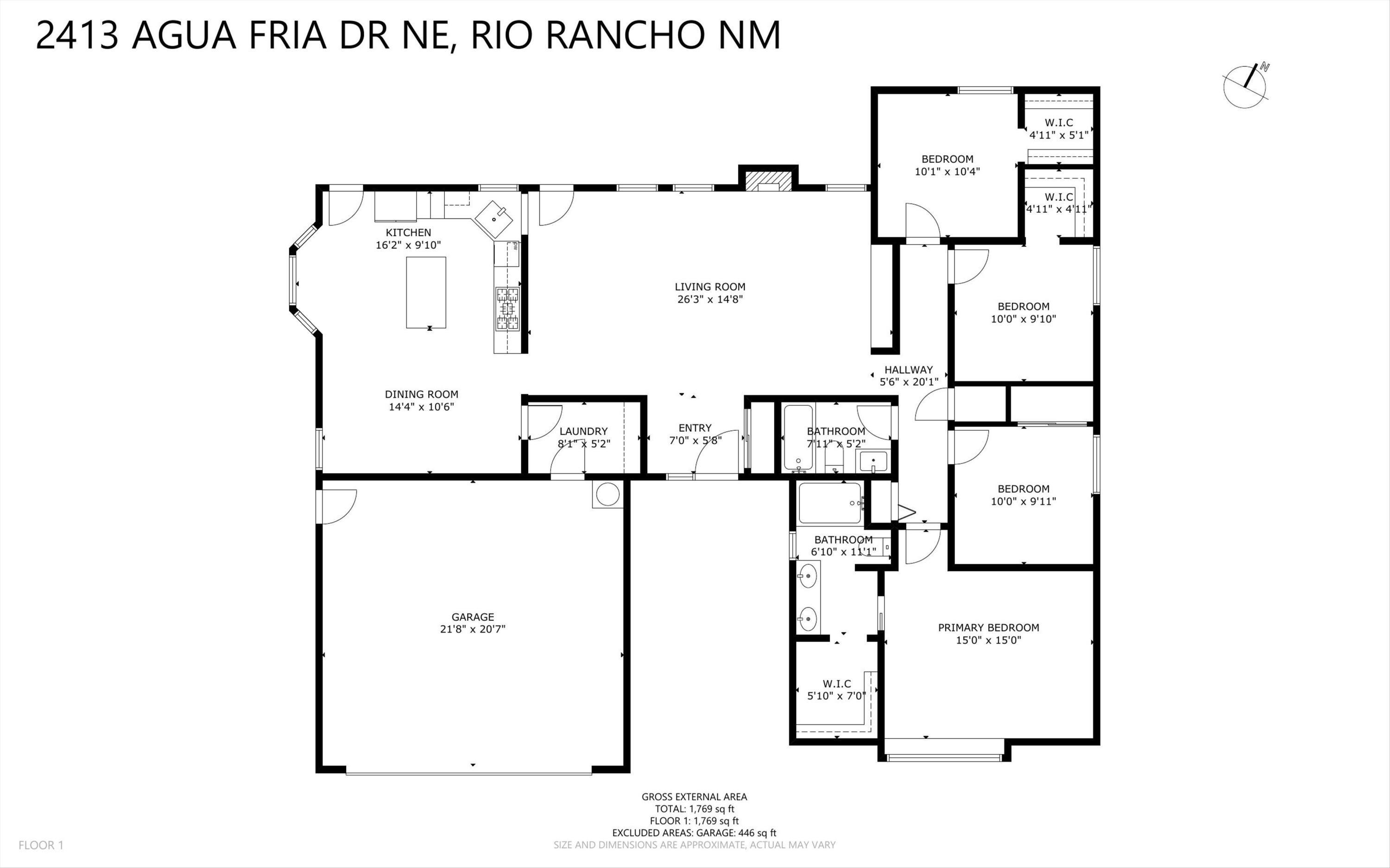 2nd image of 2413 Agua Fria Dr Ne, Rio Rancho, NM 87144 | MLS# 1104350
