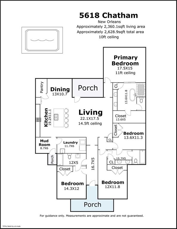 32nd image of 5618 Chatham Dr, New Orleans, LA 70122 | MLS# 2560663