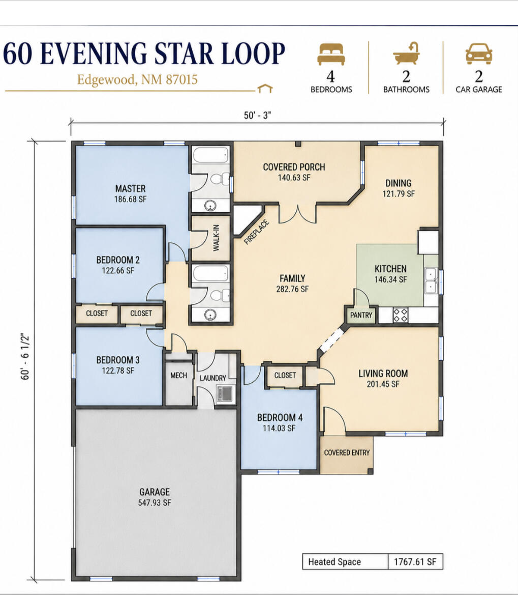 50th image of 60 Evening Star Loop, Edgewood, NM 87015 | MLS# 1106578