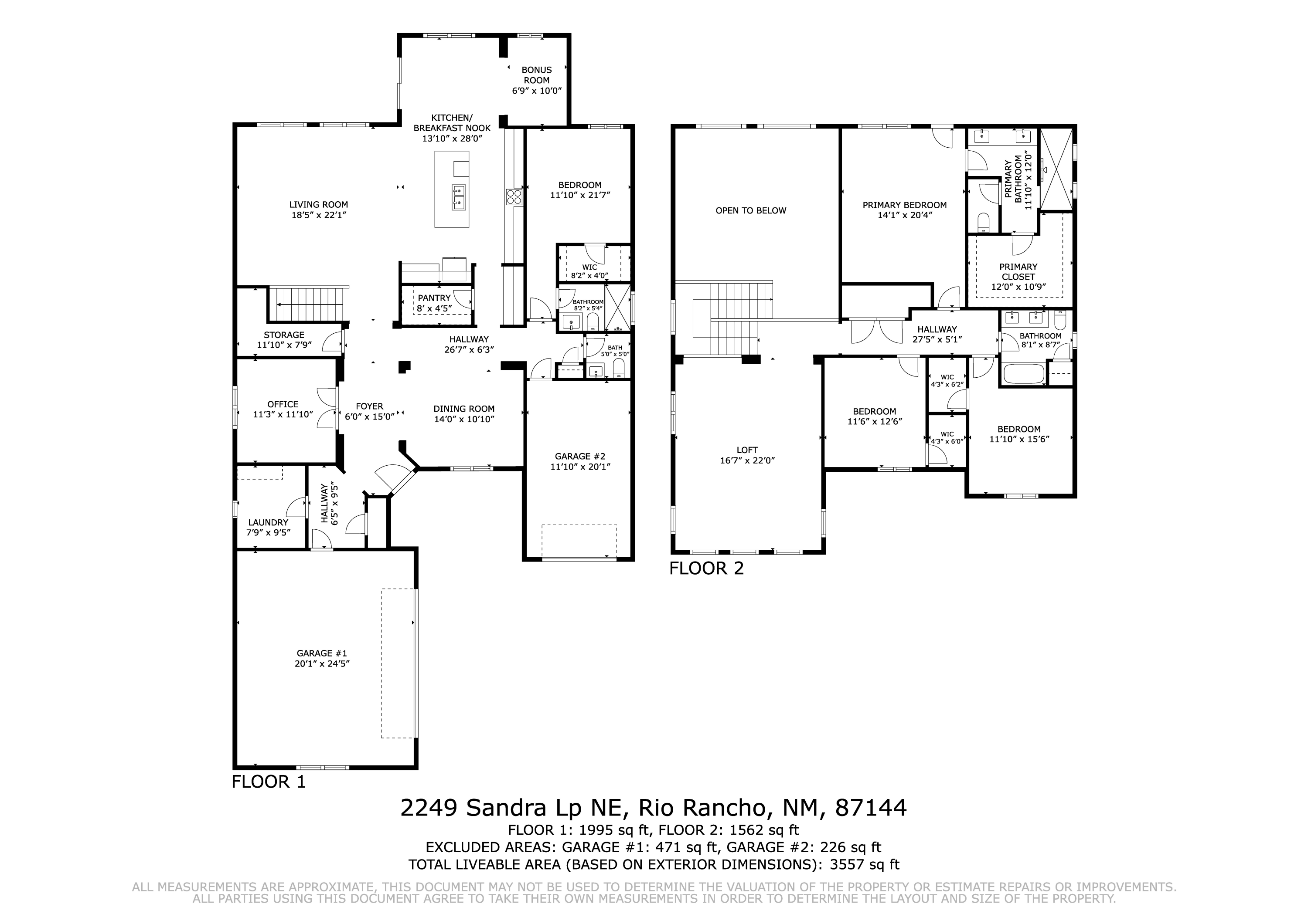 46th image of 2249 Sandra Loop Ne, Rio Rancho, NM 87144 | MLS# 1108038