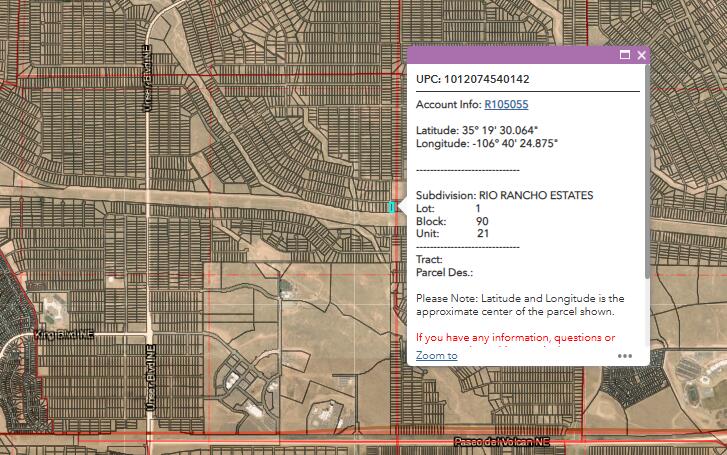8 Lots at Rio Rancho Estates 