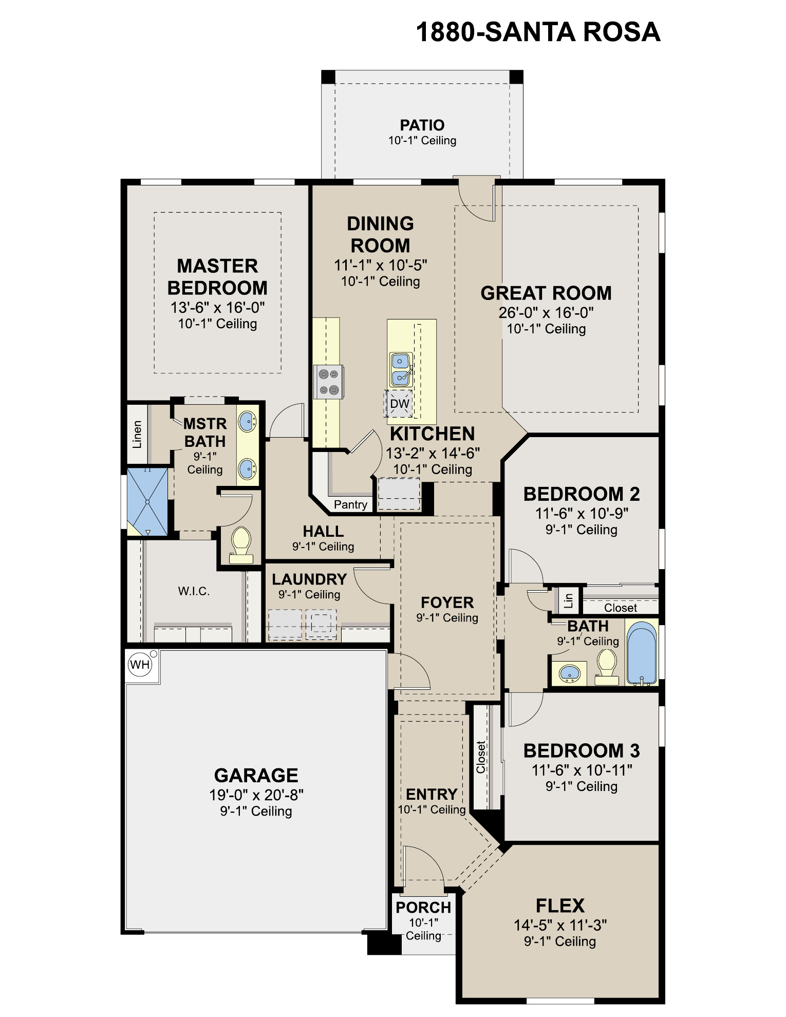 Photo 2 of Single family home for sale at 2628 Camino Azul Loop, Rio Rancho, NM 87144 | MLS# 1108150 | Listing updated on 2026-10-08