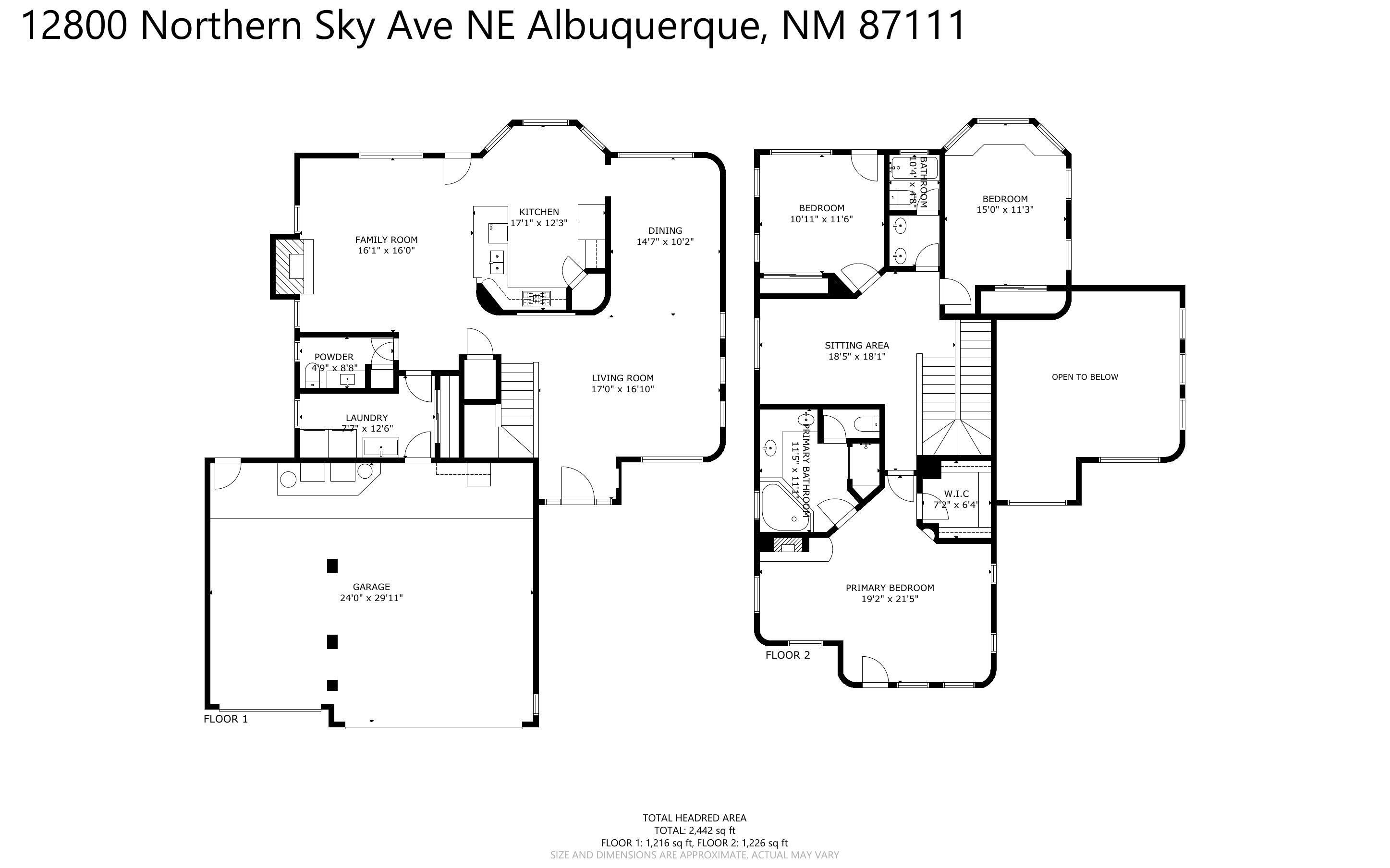 62nd image of 12800 Northern Sky Ave Ne, Albuquerque, NM 87111 | MLS# 1108253