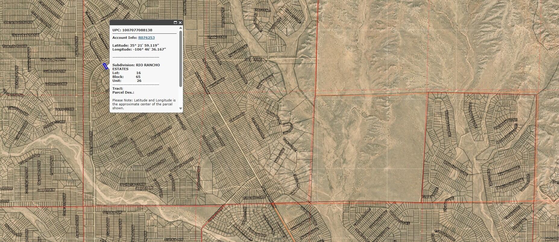 2nd image of Serenade U26 B65 L16 St Nw #26, Rio Rancho, NM 87144 | MLS# 1108563