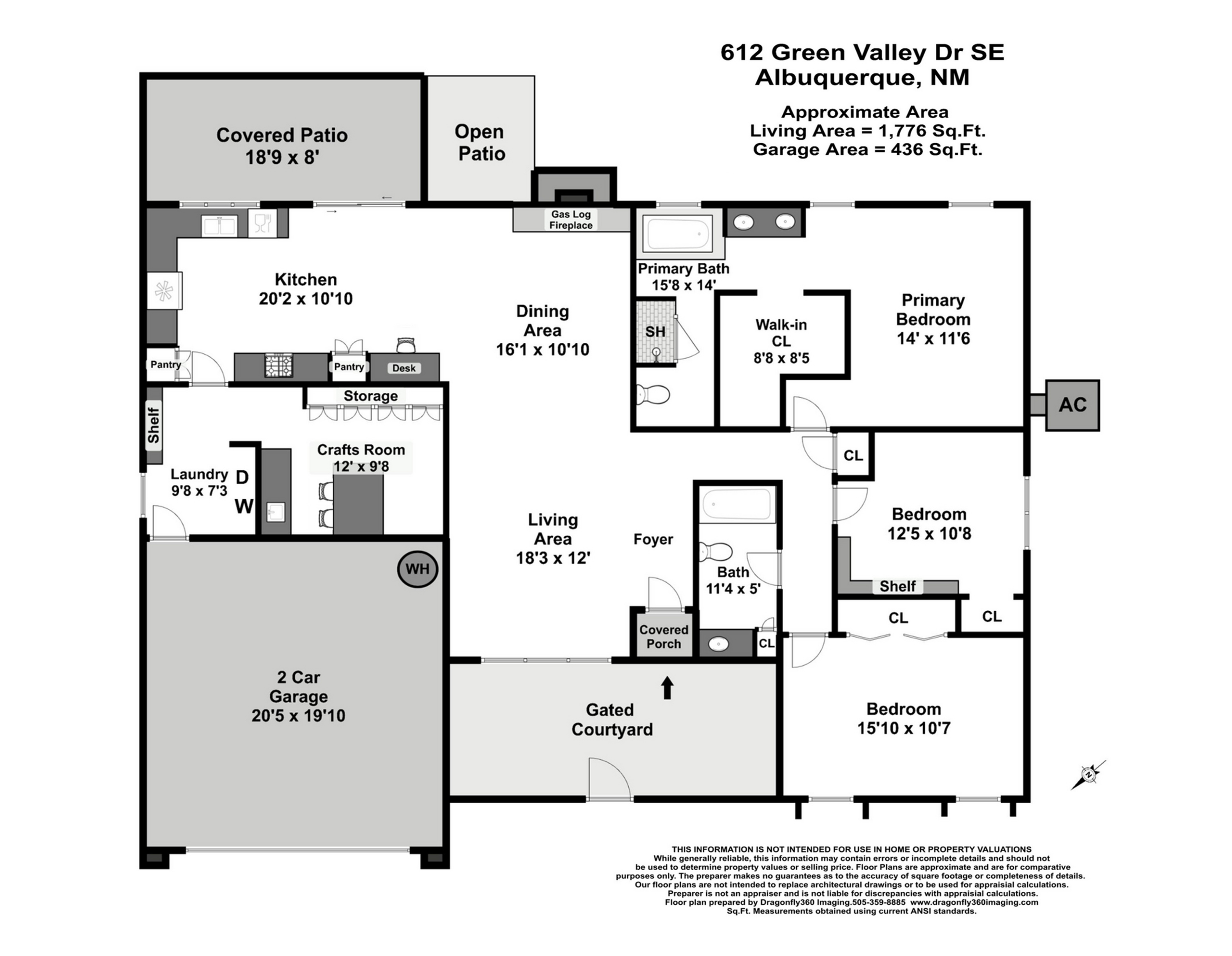 45th image of 612 Green Valley Dr Se, Albuquerque, NM 87123 | MLS# 1108751