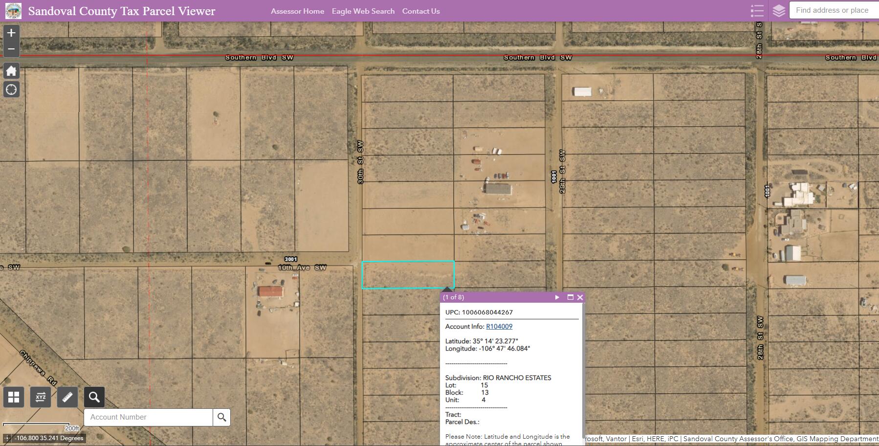 1st image of 30th (u4 B13 L15) St Sw, Rio Rancho, NM 87124 | MLS# 1109113