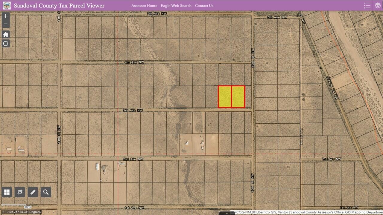 3rd image of 2 Lots 3rd (u:8 B:27 L:16&17) Ave Nw, Rio Rancho, NM 87124 | MLS# 1109367