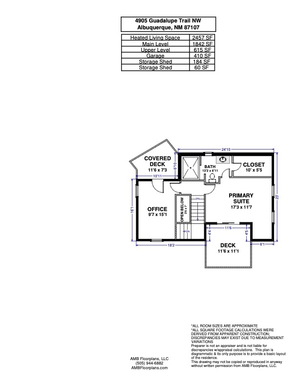 Photo 50 of Sale Pending at 4905 Guadalupe Trl Nw, Albuquerque, NM 87107 | MLS# 1110255 | Listing updated on 2026-09-10