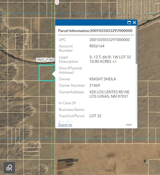 Photo 1 of Land for sale at +/ 10 Acres Los Lunas, Los Lunas, NM 87031 | MLS# 1110350 | Listing updated on 2026-10-08