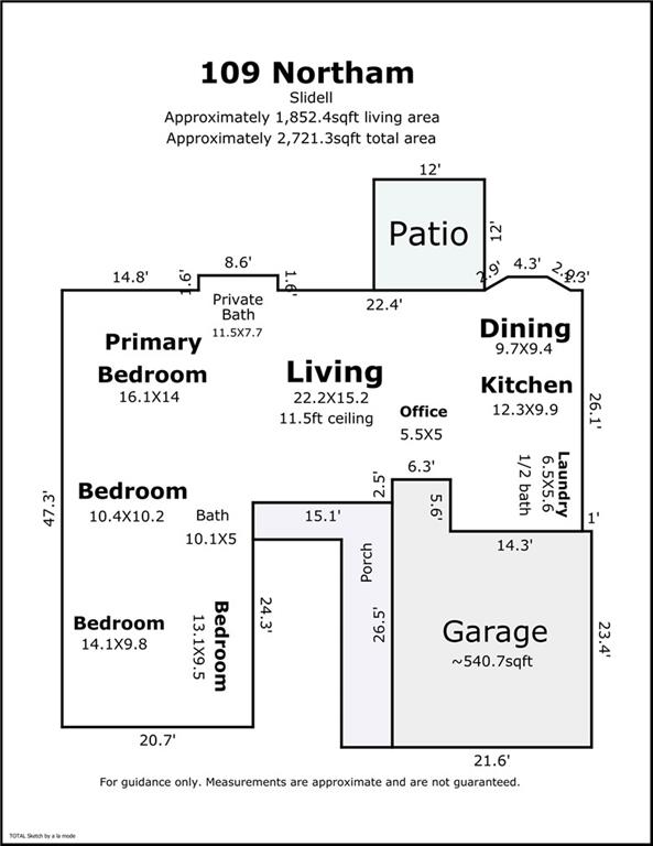 Photo 19 of Single family home for sale at 109 Northam Dr, Slidell, LA 70458 | MLS# 2574421 | Listing updated on 2026-09-08