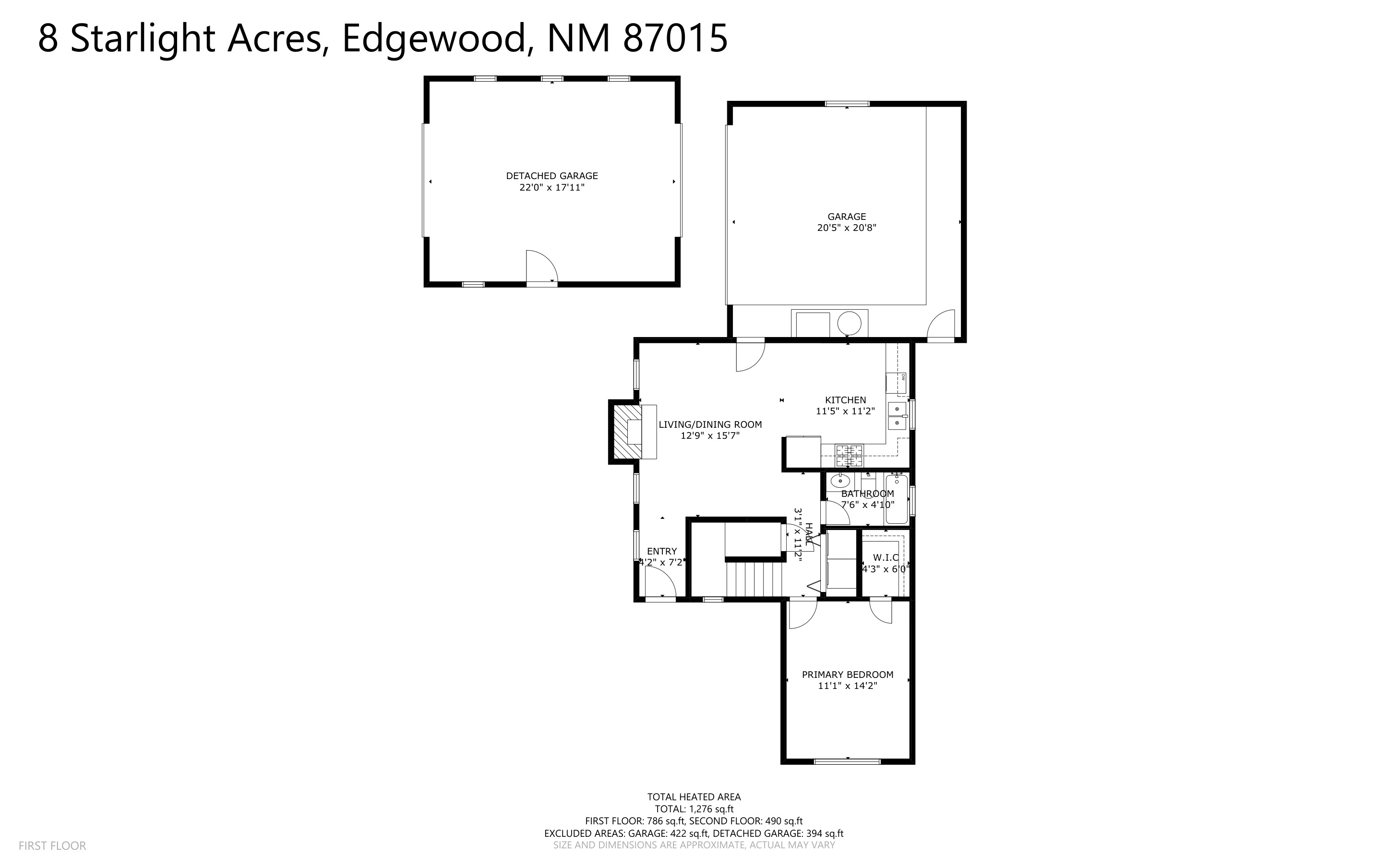 Photo 48 of Single family home for sale at 8 Starlight Acres Dr, Edgewood, NM 87015 | MLS# 1110927 | Listing updated on 2026-09-13