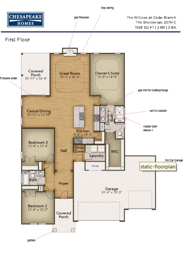Photo 2 of Single family home for sale at 627 Millbrook Way, Loris, SC 29569 | MLS# 2623254 | Listing updated on 2026-09-20