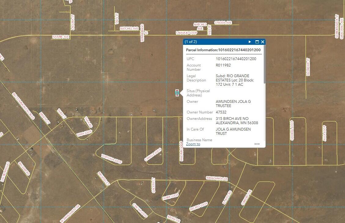 Photo 2 of Land for sale at L 19,20&21 Rio Grande Ests Dr, Los Lunas, NM 87031 | MLS# 1113186 | Listing updated on 2026-10-28