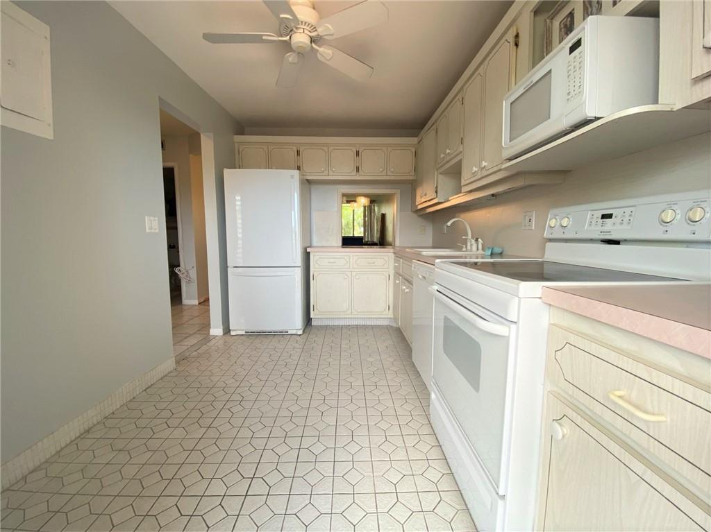 Kitchen view from Kitchen door