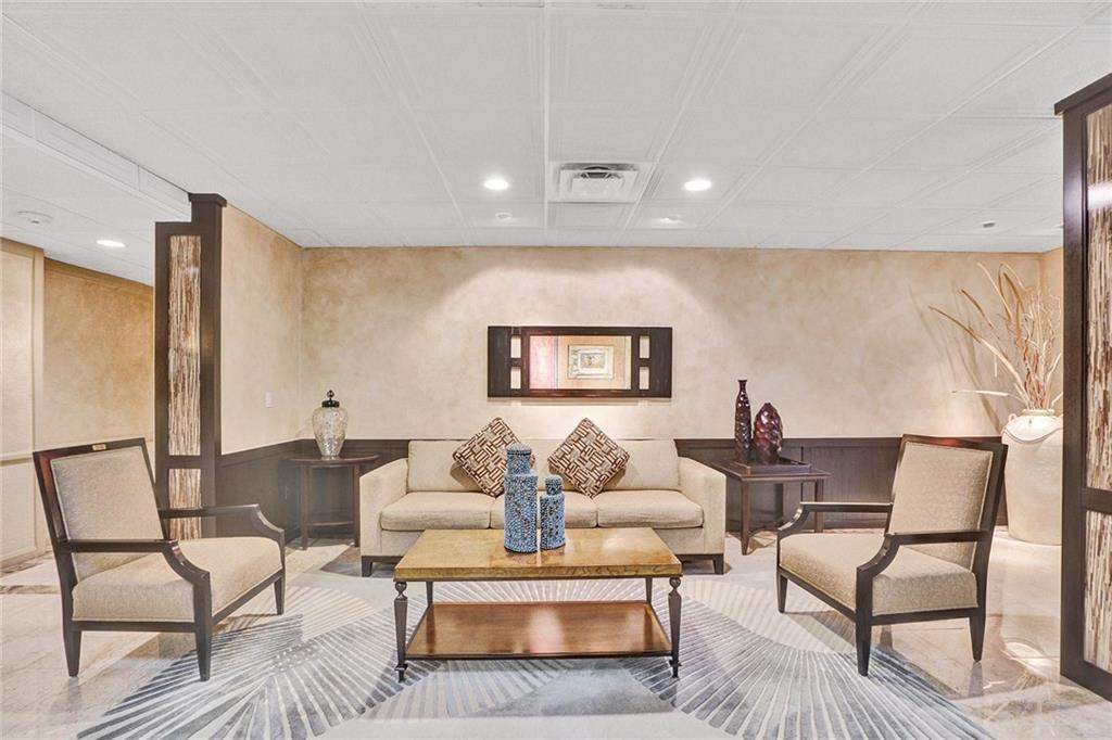 One of Southpoint's seating areas.