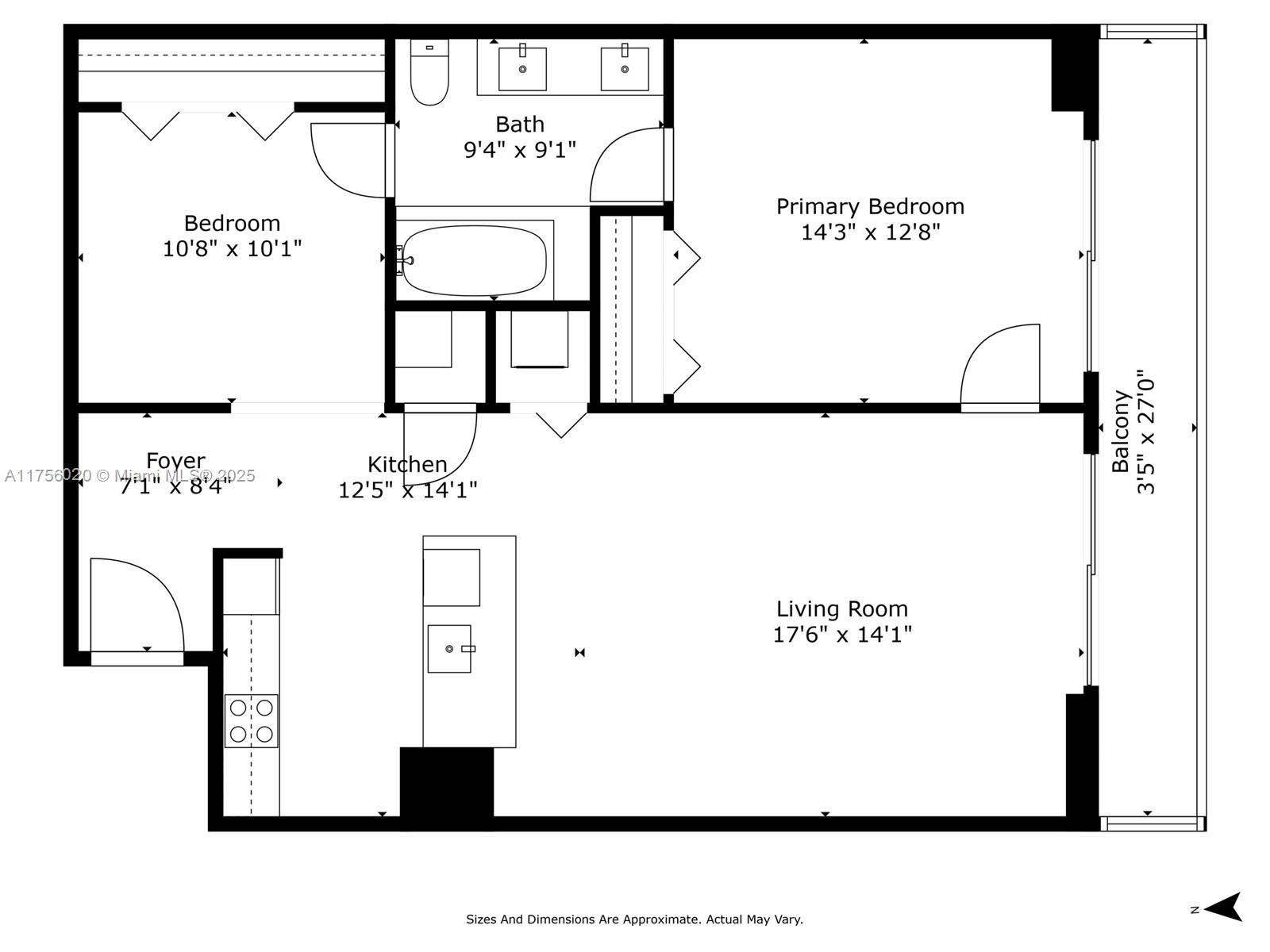 1100 S Miami Ave #3303, Miami FL 33130