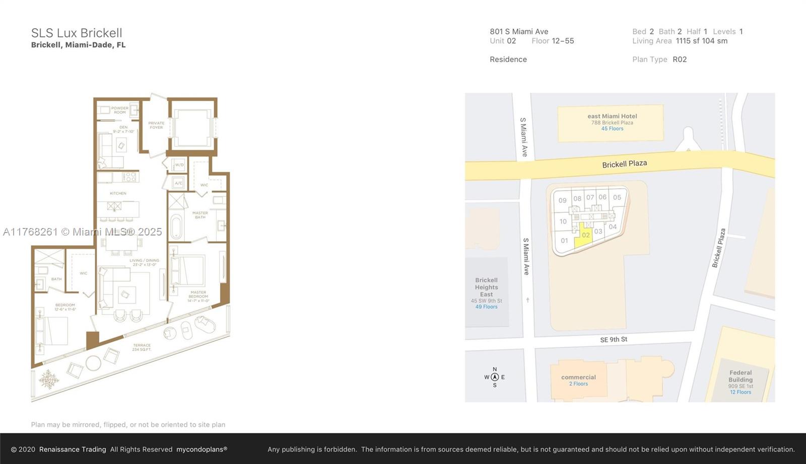 801 S Miami Ave #2102, Miami FL 33130
