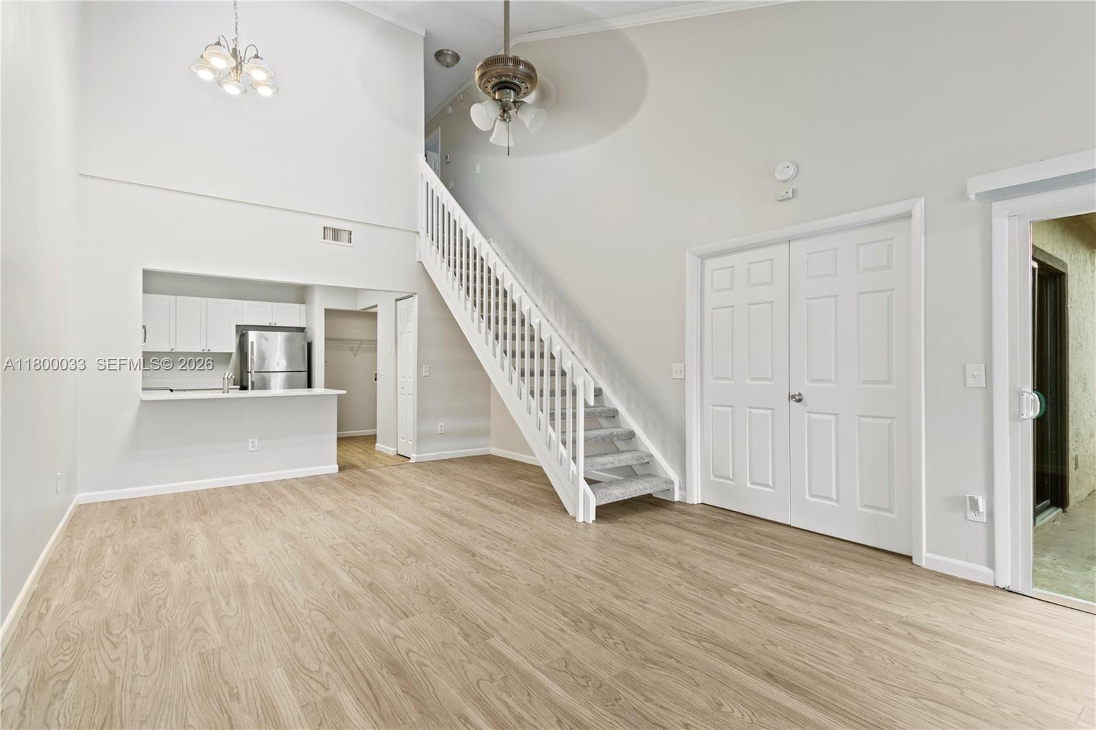 Modern kitchen with designer features at 4159 Palm Bay Cir - Townhouse in West Palm Beach