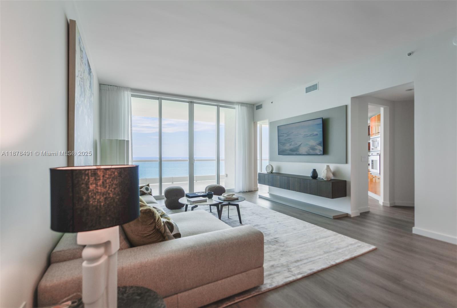 Welcome to luxury living in this 2-bedroom, 2.5-bathroom residence at the prestigious Turnberry Ocean Colony in Sunny Isles. This stunning, fully renovated unit showcases impeccable Italian furniture and bespoke design, creating a modern yet timeless aesthetic.Complete designer renovation with Italian finishes & furnishingsExpansive open floor plan with floor-to-ceiling glassGourmet kitchen with premium appliancesPrivate terraces with direct Atlantic Ocean viewsSpa-inspired bathrooms with soaking tub & walk-in showerExclusive 5-star beachfront communityOceanfront restaurants & loungesFull-service spa & state-of-the-art fitness centerResort-style pools with cabanasValet, concierge & 24-hour securityUnit is rented with prepaid Lease. Great investment opportunity