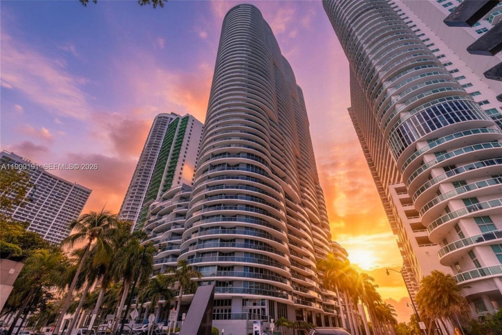 2-bed|2.5-bath on the 12th floor with stunning Intracoastal and city skyline views. This unit features an open layout, floor-to-ceiling,Italian cabinetry by Italkraft, premium SS appliances, and a large balcony offering privacy and comfort. Aria on the Bay is a full-service luxury building with world-class amenities, including sunrise and sunset pools, a state-of-the-art fitness center, yoga studio, movie theater, a waterfront park with tennis courts, beach volleyball, jogging paths, and a dog-friendly area. Located in the heart of Edgewater, with quick access to Miami Beach, Downtown, Brickell, Design District, and Miami Intl Airport. Whether for a primary residence or an income-producing investment, this is an exceptional opportunity.