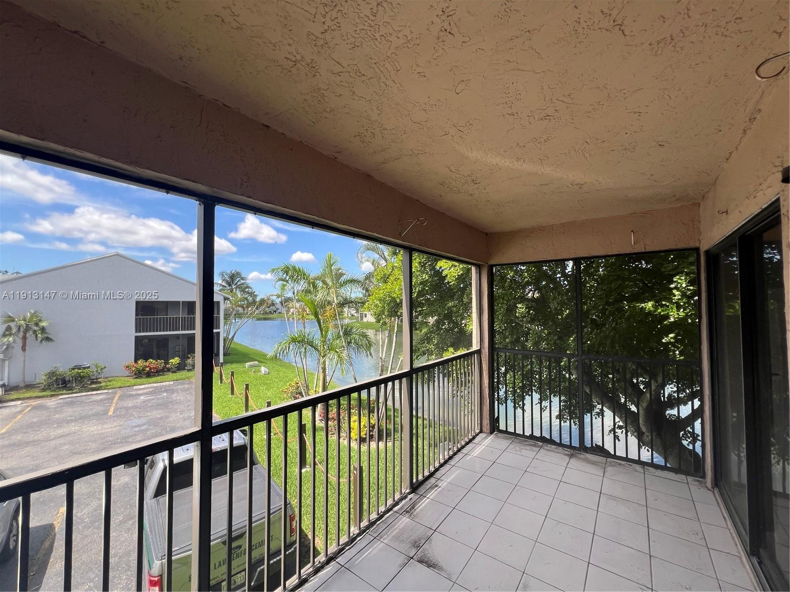 Private balcony with scenic views at 820 Franklin Ave - Condo in Homestead