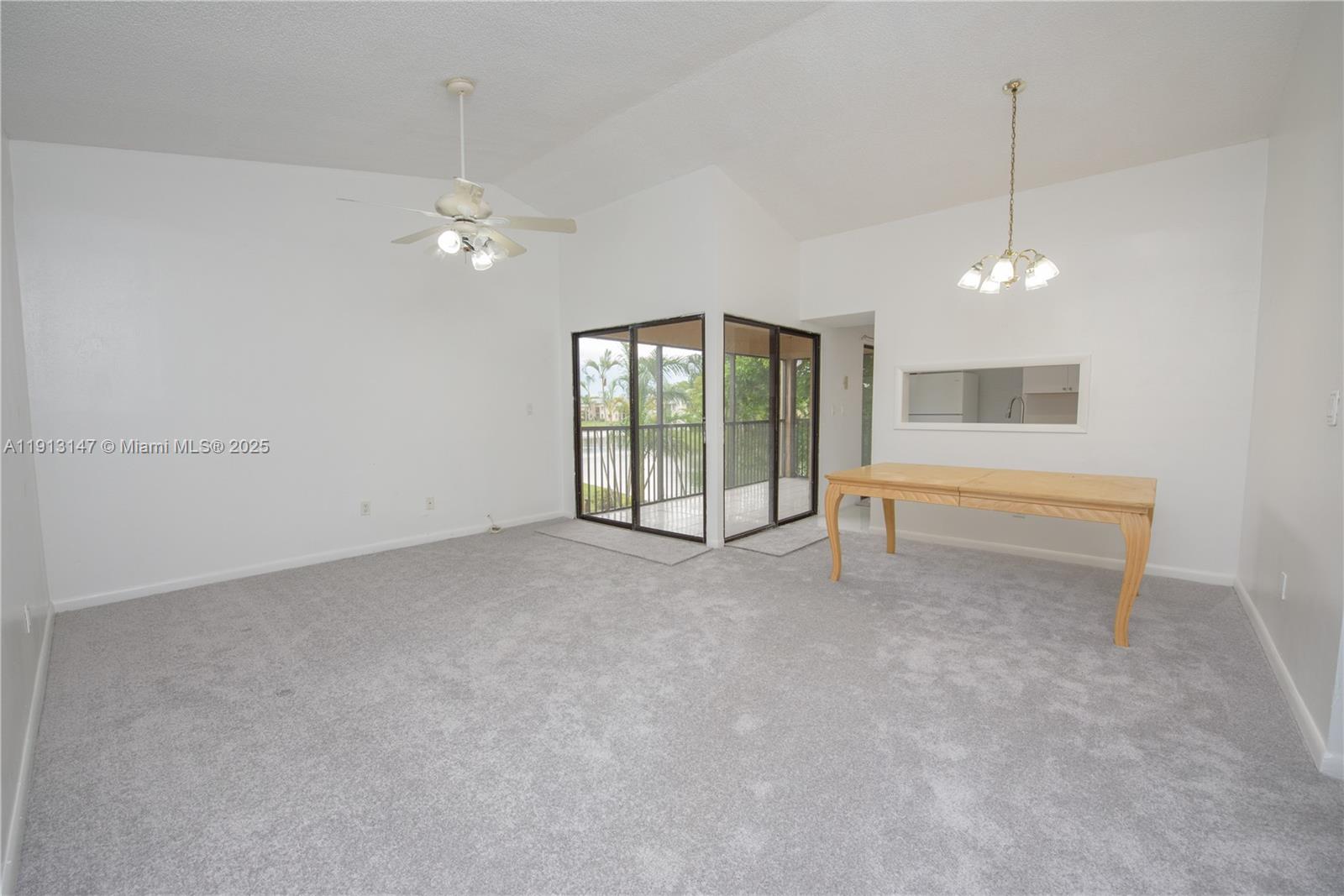 Modern kitchen with designer features at 820 Franklin Ave - Condo in Homestead