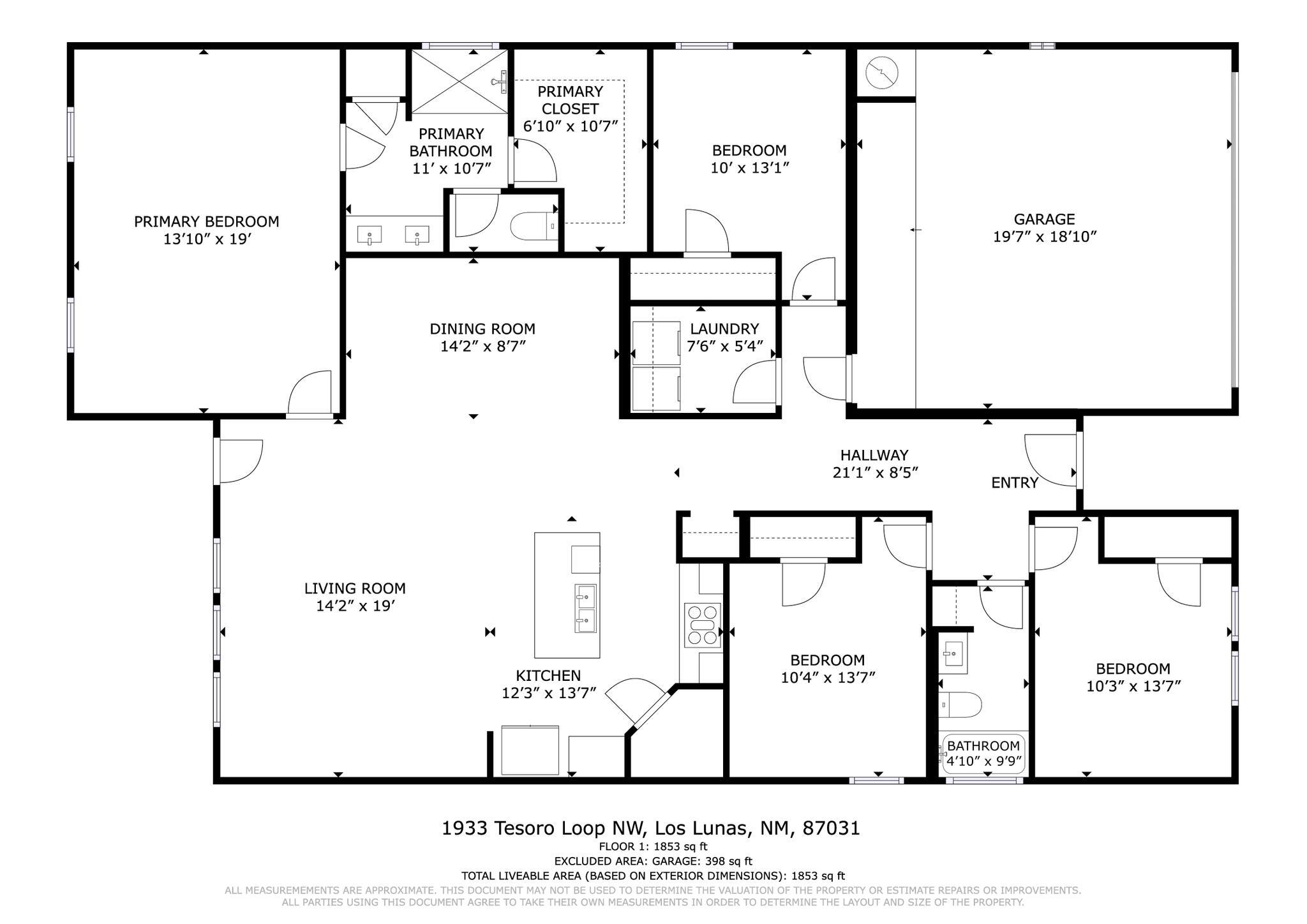43rd image of 1933 Tesoro Loop Nw, Los Lunas, NM 87031 | MLS# 1094629