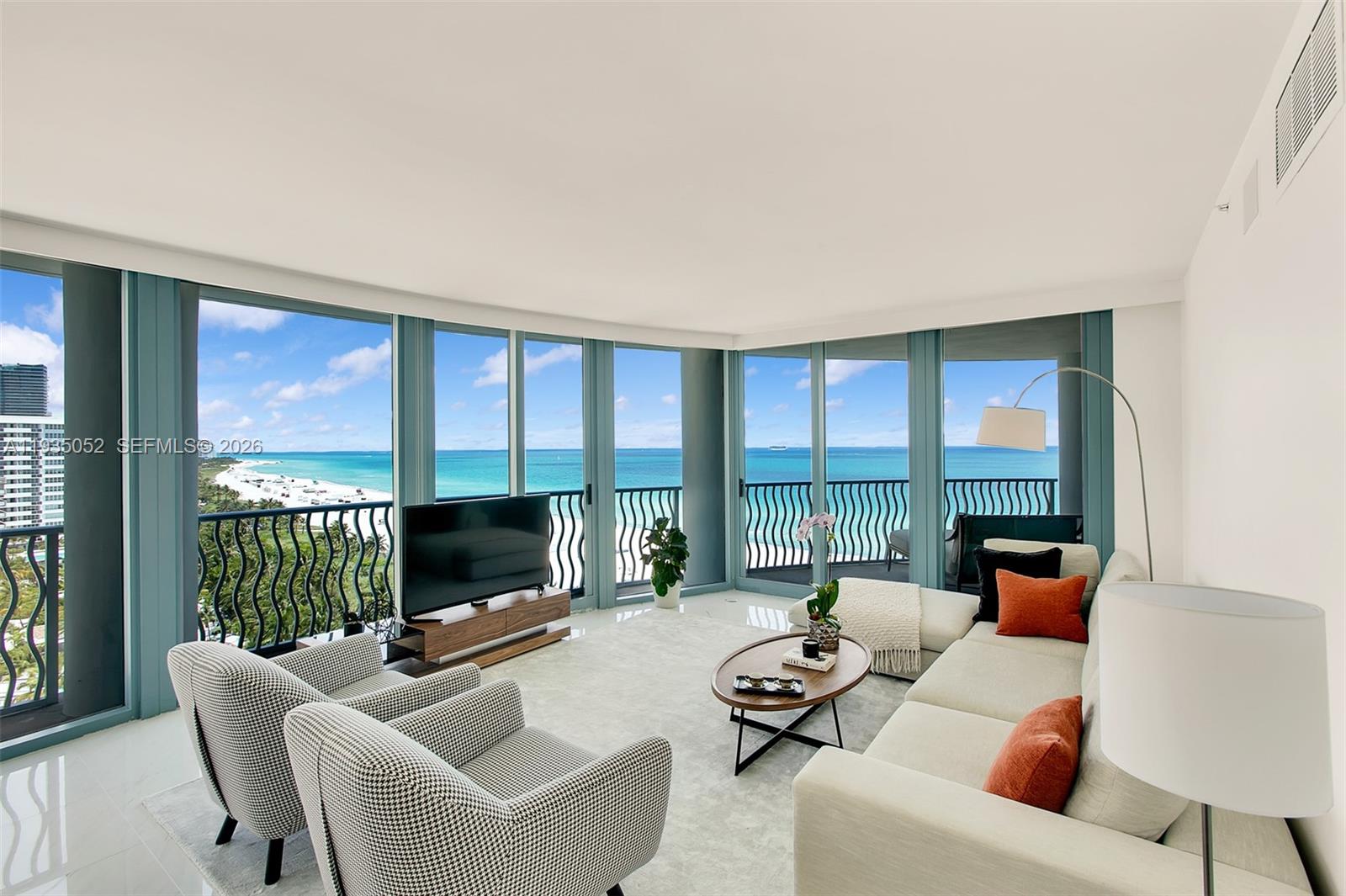 Direct Ocean 3 Bed / 3.5 Bath corner residence at the award winner Michael Graves Condo. Come make each day a beach day at this spacious and exquisite residence featuring floor-to-ceiling impact windows, an open kitchen with high-end appliances, and two terraces with stunning ocean and coastline views. A boutique oceanfront GEM offering 5-star amenities including private beach service with attendant and water/towel service, heated pool, fitness center, branded community bikes, fitness program and social events for the residents, 24-hour front desk and complimentary valet. Located on Ocean Drive and at the center of the Art Deco Historical District near Espanola Way and Lincoln Road. WALK EVERYWHERE. Highest walkability factor in a premier oceanfront location...the iconic Michael Graves.