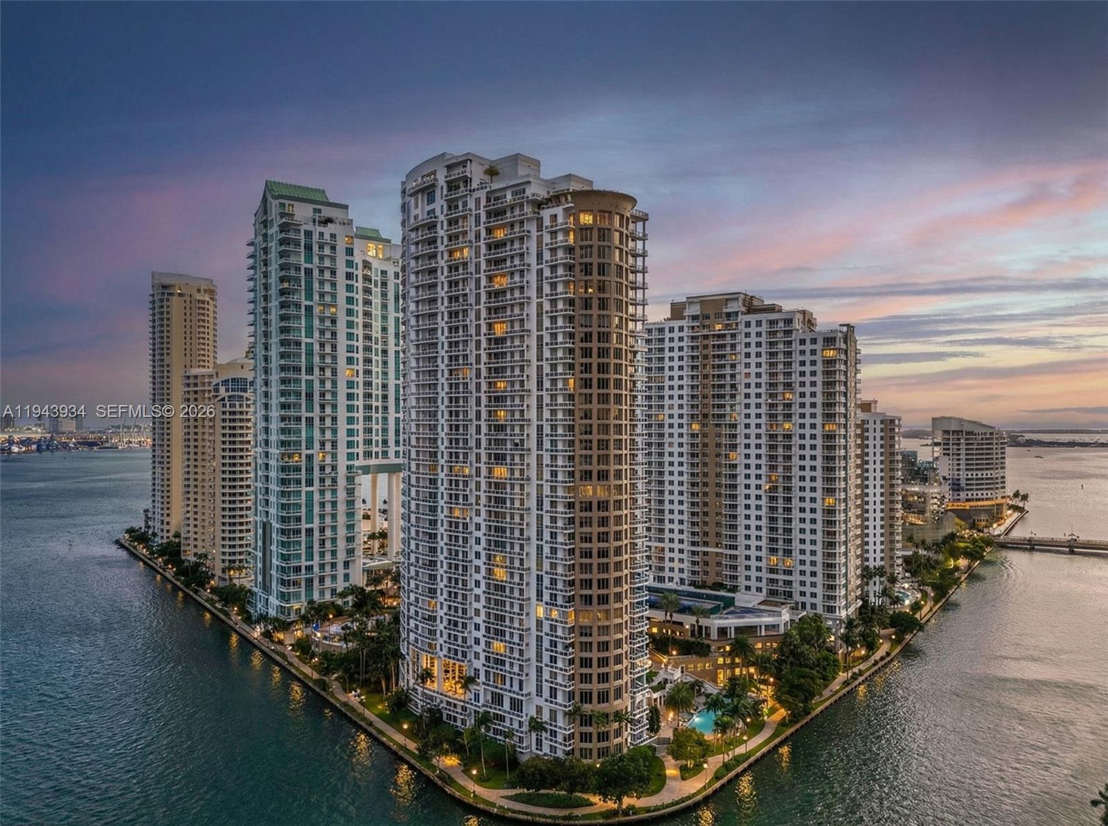 901 Brickell Key Blvd #3206, Miami FL 33131