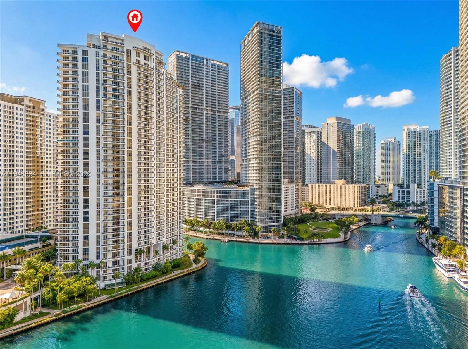 901 Brickell Key Blvd #3206, Miami FL 33131
