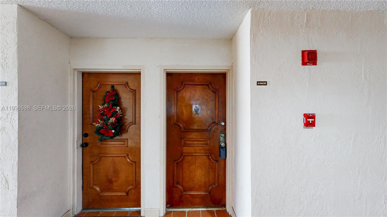 Spacious living room with panoramic views at 1300 122nd Ave - Condo in Miami