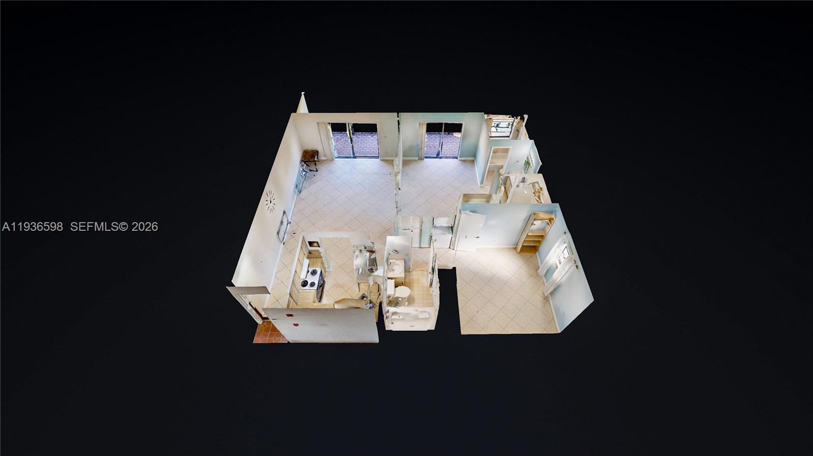 Private balcony with scenic views at 1300 122nd Ave - Condo in Miami