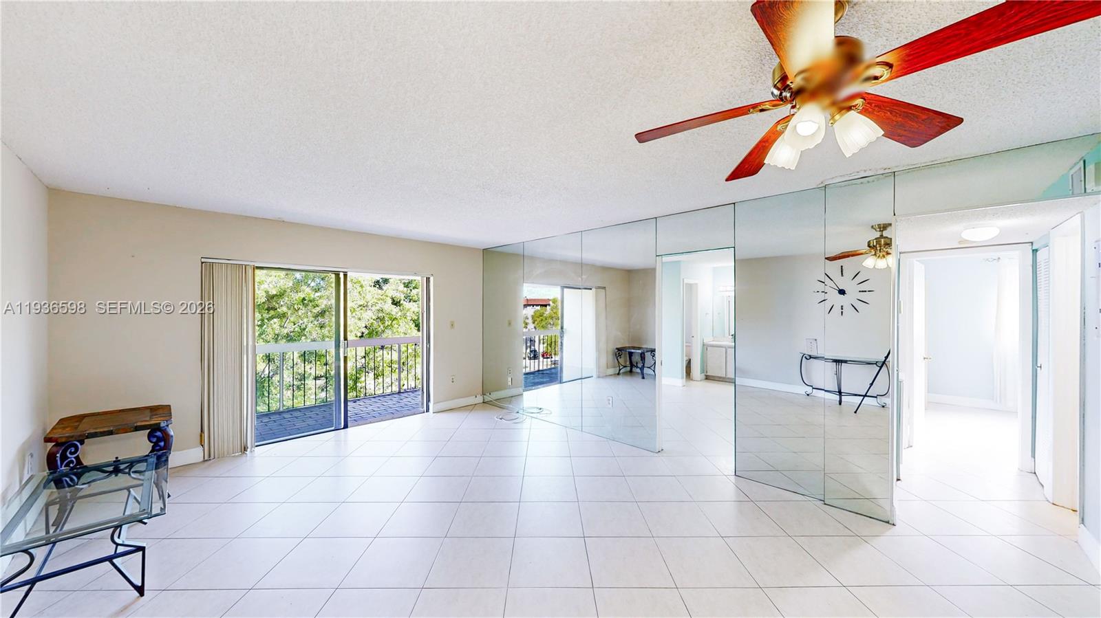 Private balcony with scenic views at 1300 122nd Ave - Condo in Miami