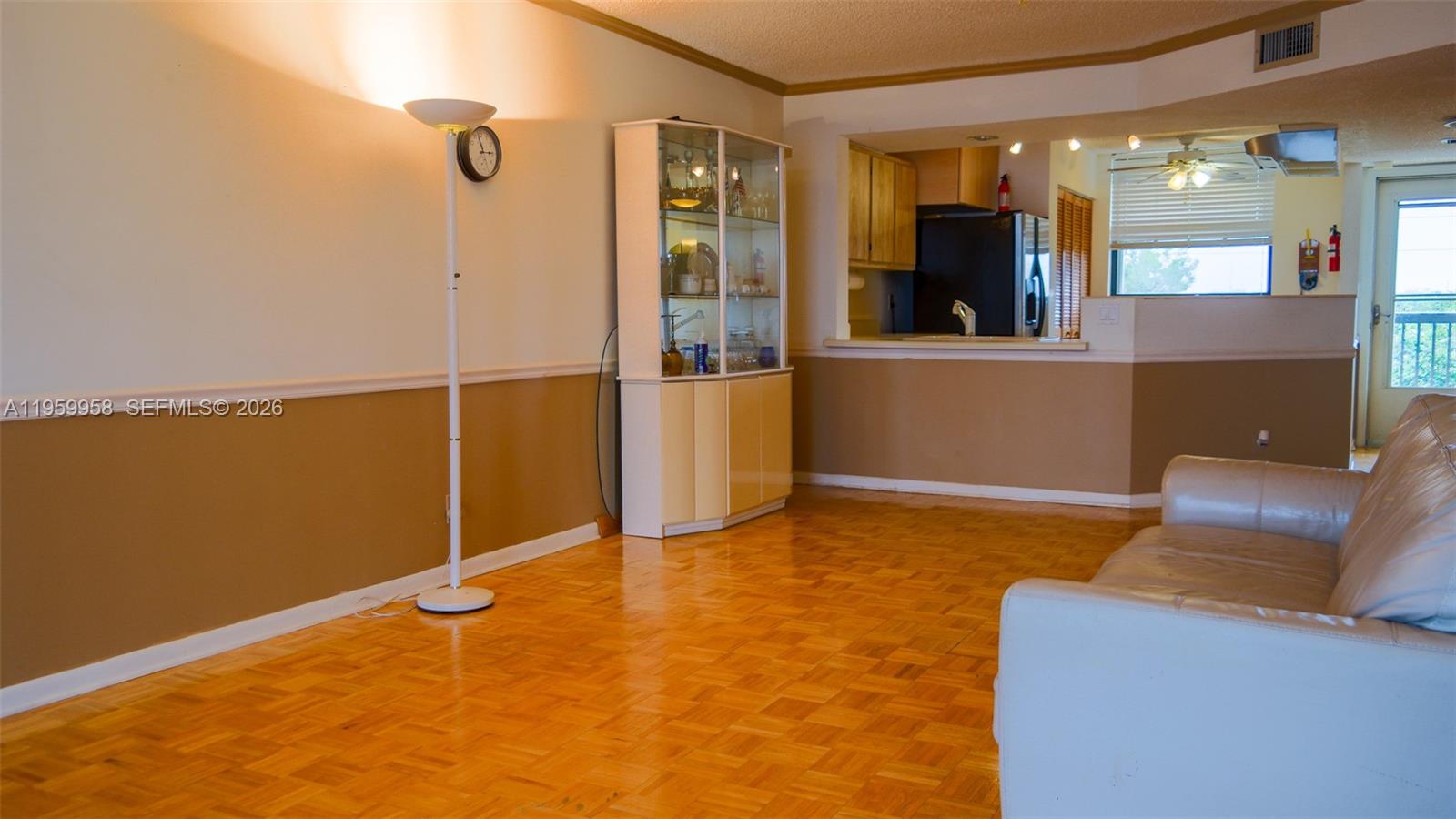 Private balcony with scenic views at 116 Lake Emerald Dr - Condo in Oakland Park