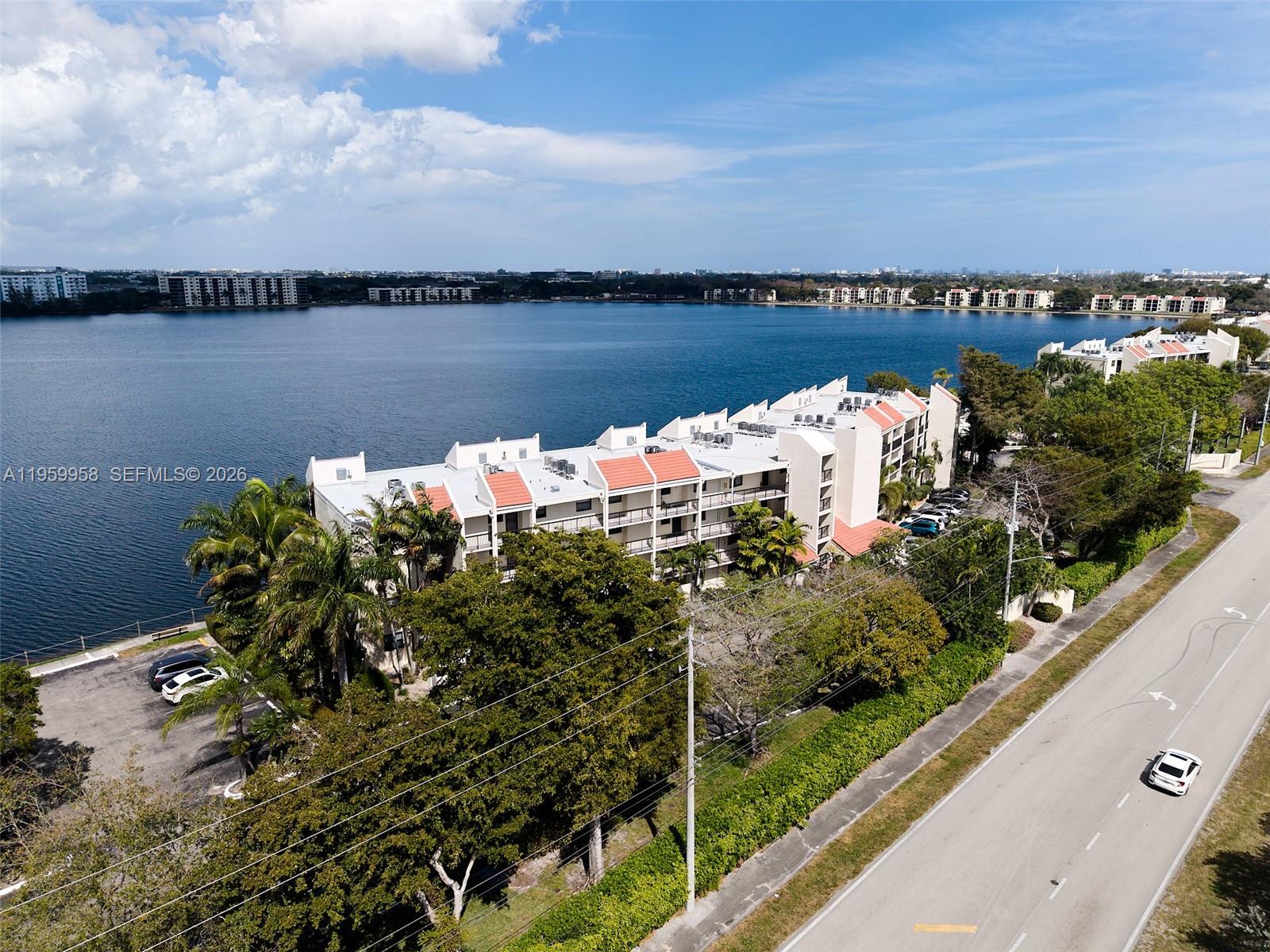 Private balcony with scenic views at 116 Lake Emerald Dr - Condo in Oakland Park