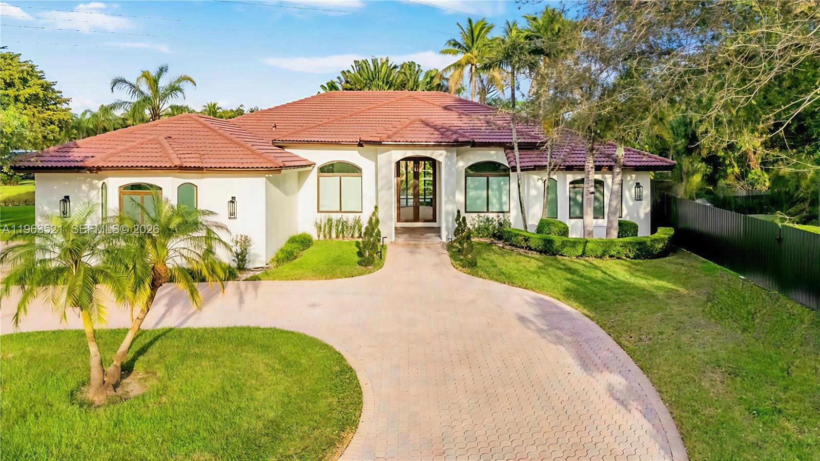 Welcome to your beautiful 5-bedroom, 3-bathroom home, ideally situated on a quiet cul-de-sac, backing up to Cutler canal and minutes from historical Deering Estate, The People’s Dock , and Old Cutler Road . Set on a little over half an acre, this exceptional property offers privacy, space, and modern luxury in one of Palmetto Bay’s most desirable neighborhoods.The home features all-new appliances, plumbing, electrical, and flooring throughout. Additional upgrades include a new high-efficiency HVAC, new saltwater pool system & equipment, and built-in wine closet. Designed for comfort and convenience, the property includes a two-car garage, a full security system, and an integrated home automation system.Spacious living areas are filled with natural light, creating an inviting environment ideal for both everyday living and entertaining. Step outside to your private backyard oasis featuring a sparkling pool, lush mature landscaping, and fruit-bearing trees including avocado and mango. The expansive lot offers ample room for outdoor enjoyment, gardening, or future enhancements.Located in highly sought-after Palmetto Bay, close to top-rated schools, parks, dining, and waterfront access, this turnkey home is move-in ready. Showings by appointment.