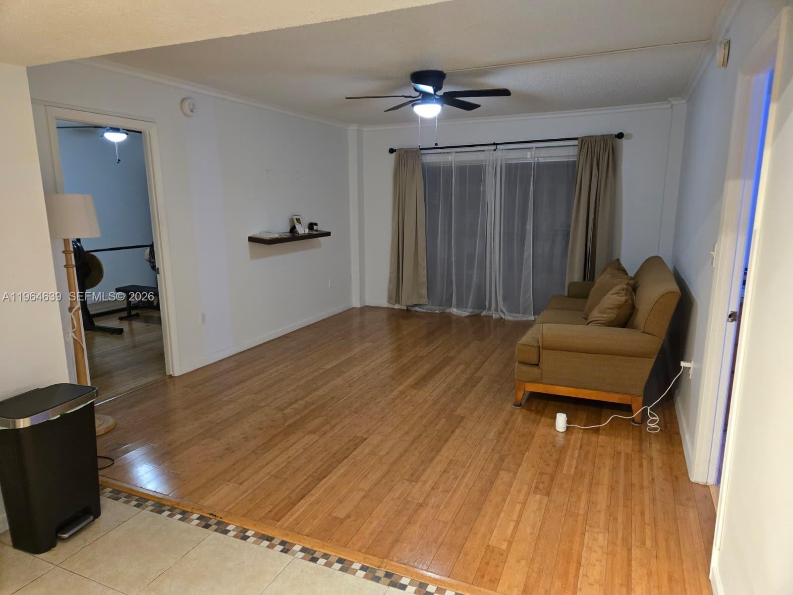 Modern kitchen with designer features at 4156 Inverrary Dr - Condo in Lauderhill