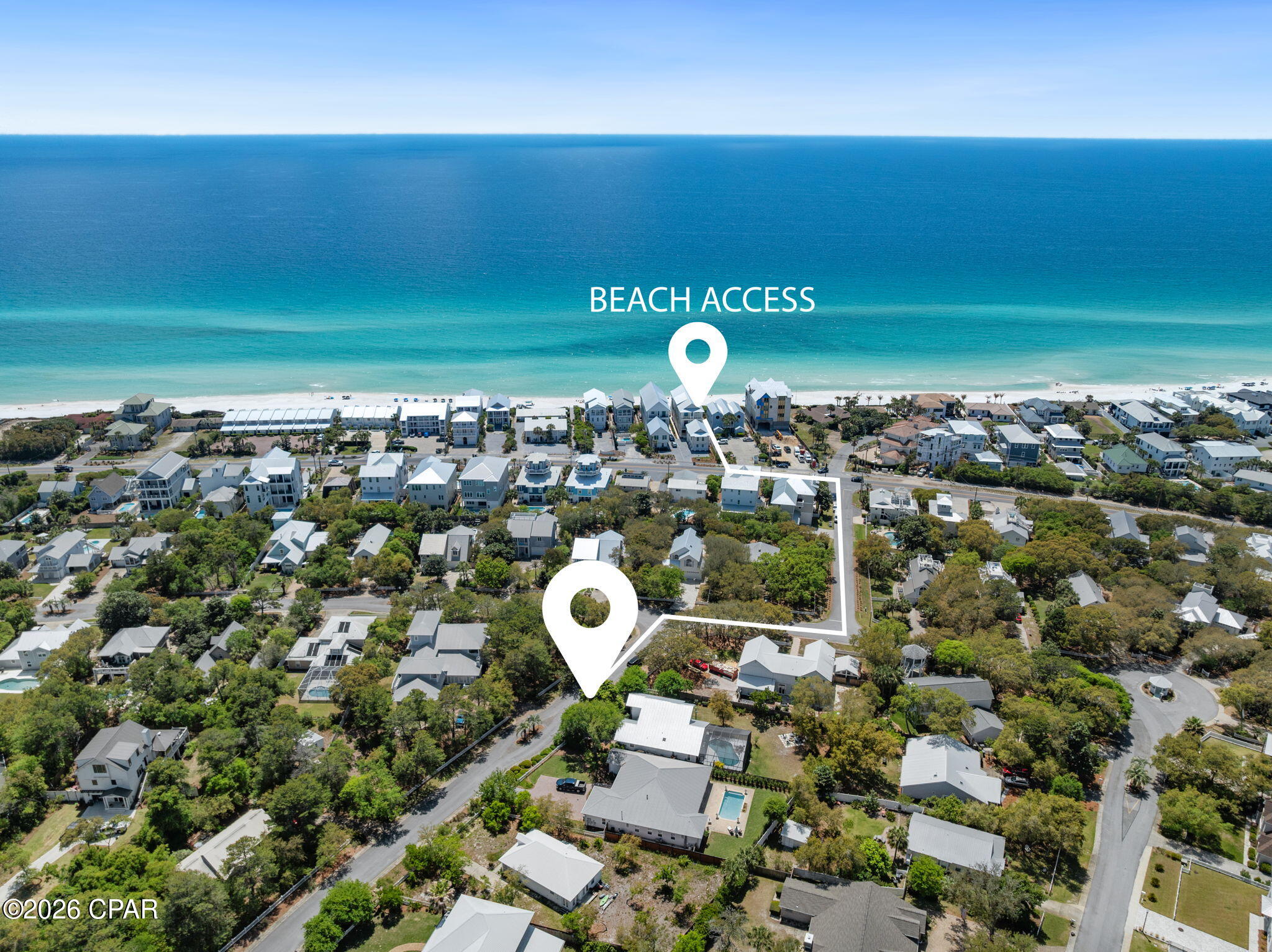 Photo 1 of Single family home for sale at 550 Seabreeze Cir, Inlet Beach, FL 32461 | MLS# 785300 | Listing updated on 2026-10-12