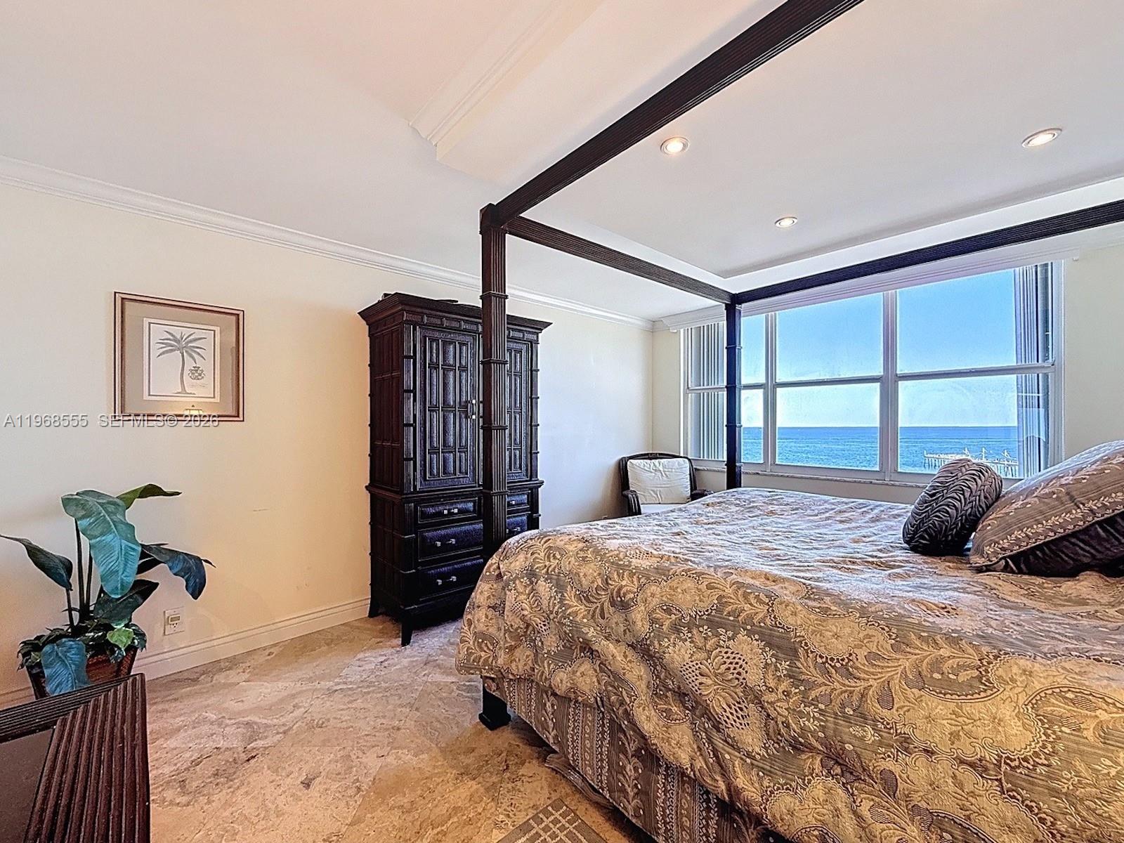 Designer master bathroom at 328 Ocean Blvd - Condo in Pompano Beach