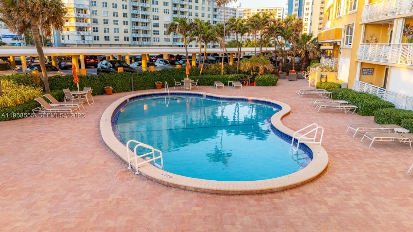 Private balcony with scenic views at 328 Ocean Blvd - Condo in Pompano Beach