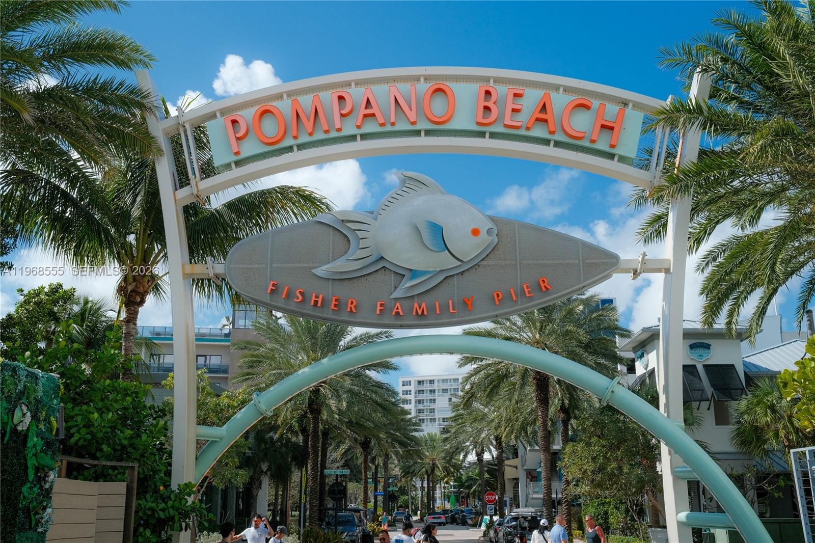 Spacious living room with panoramic views at 328 Ocean Blvd - Condo in Pompano Beach