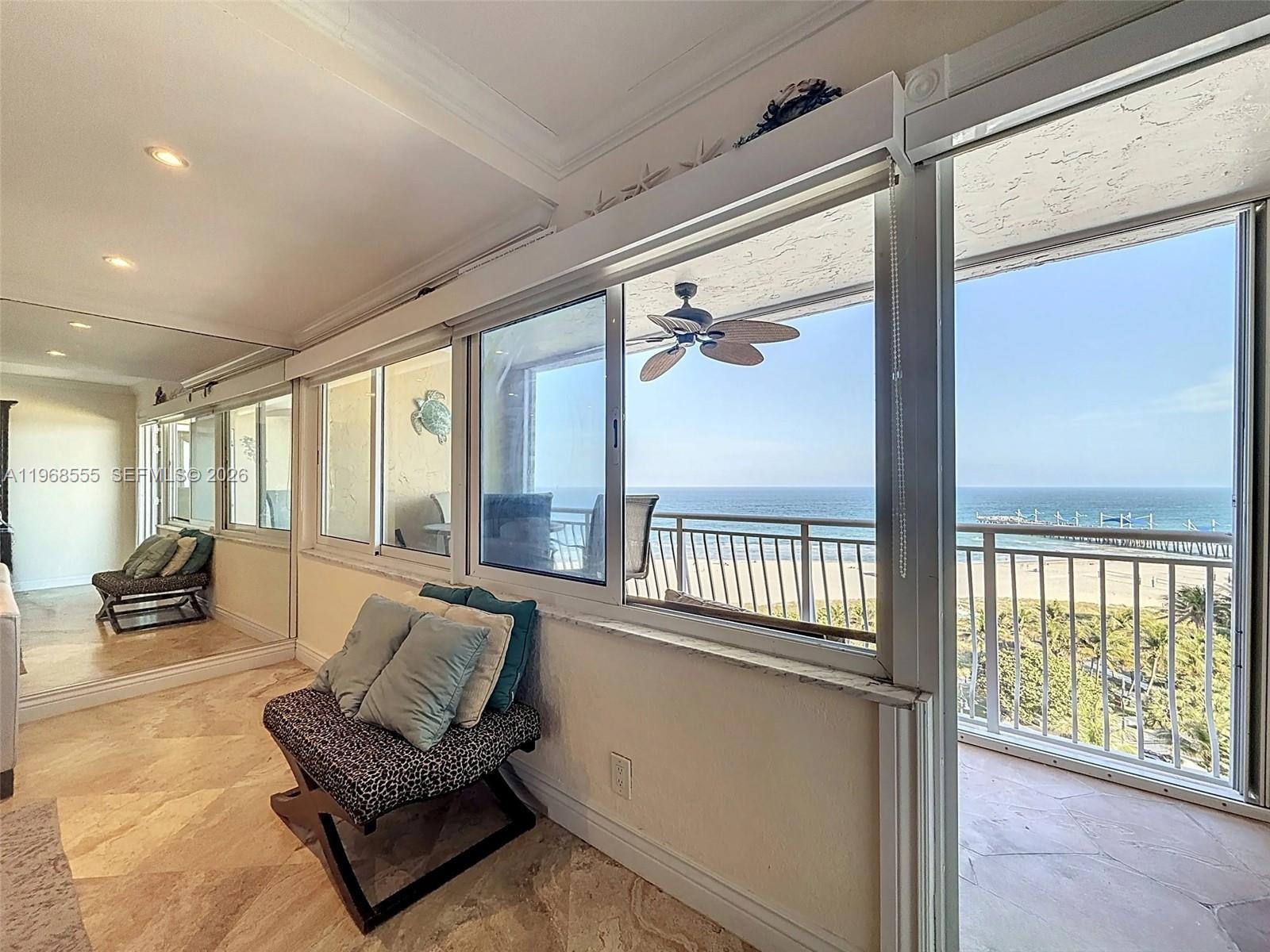 Designer master bathroom at 328 Ocean Blvd - Condo in Pompano Beach