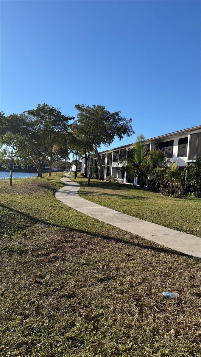 Modern kitchen with designer features at 201 Lake Pointe Dr - Condo in Oakland Park