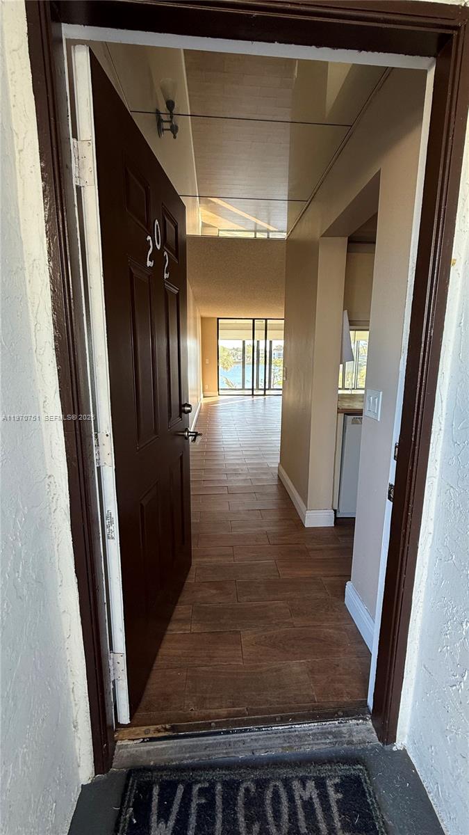 Designer master bathroom at 201 Lake Pointe Dr - Condo in Oakland Park
